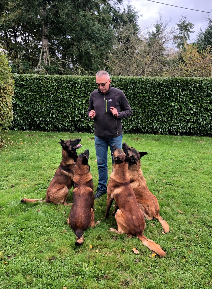Gérard Guinaudeau educateur canin